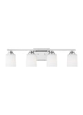 GENERATION LIGHTING, VINTON FOUR LIGHT WALL / BATH SCONCE, BATH VANITY LIGHT