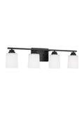 GENERATION LIGHTING, VINTON FOUR LIGHT WALL / BATH SCONCE, BATH VANITY LIGHT