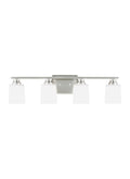 GENERATION LIGHTING, VINTON FOUR LIGHT WALL / BATH SCONCE, BATH VANITY LIGHT