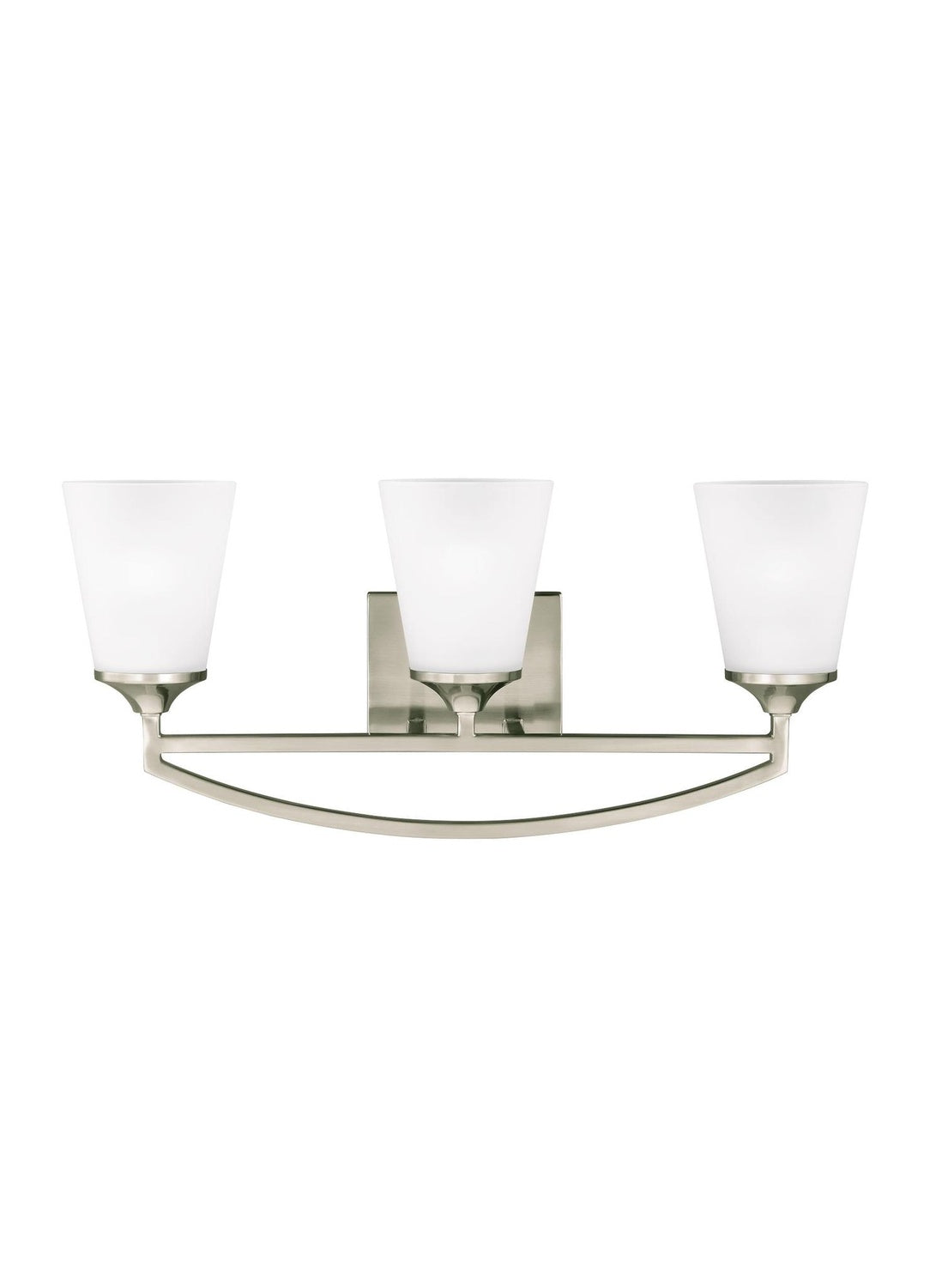 GENERATION LIGHTING, HANFORD THREE LIGHT WALL / BATH, BATH VANITY LIGHT