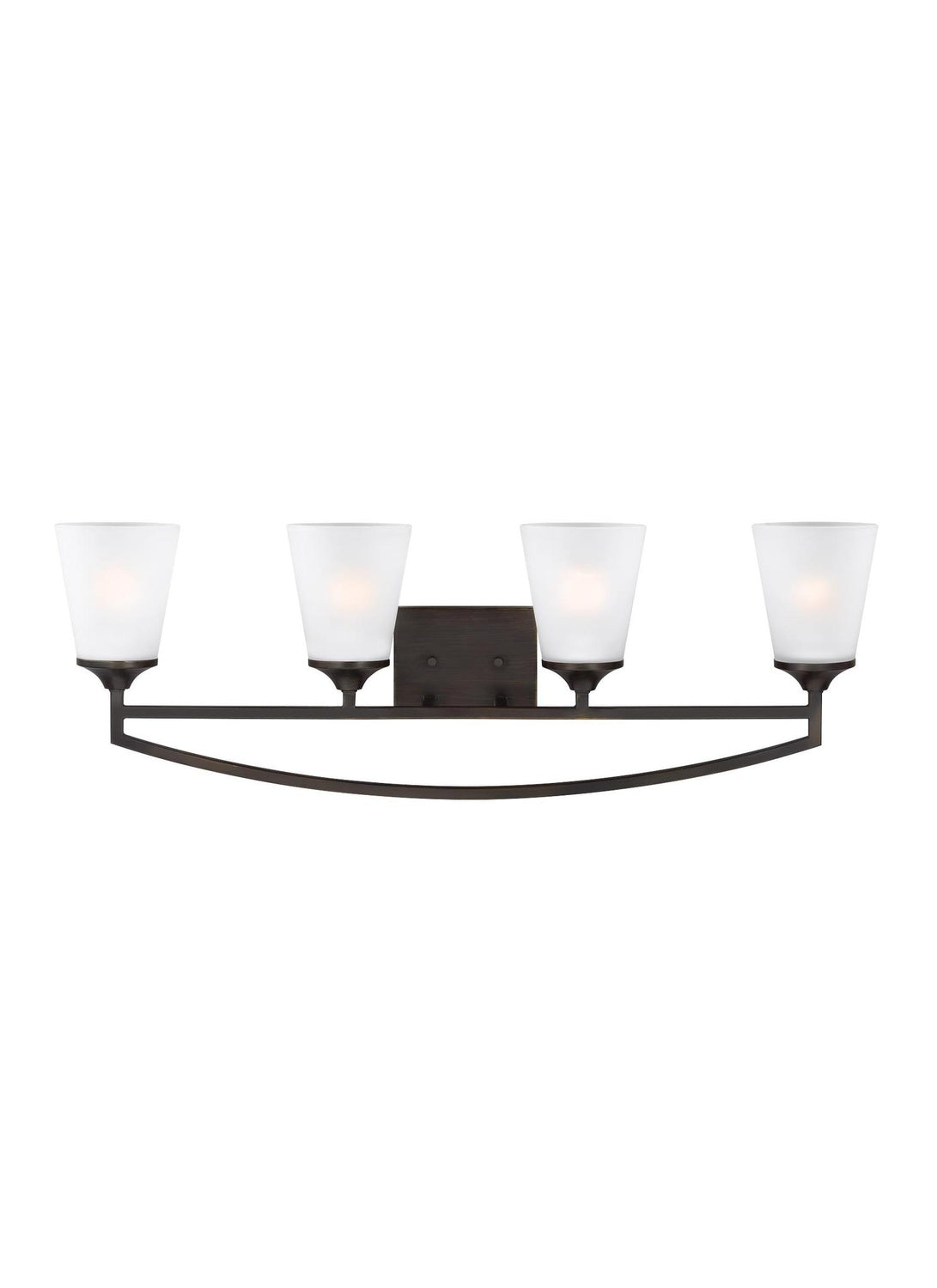 GENERATION LIGHTING, HANFORD FOUR LIGHT WALL/ BATH, BATH VANITY LIGHT