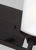 GENERATION LIGHTING, HANFORD FOUR LIGHT WALL/ BATH, BATH VANITY LIGHT
