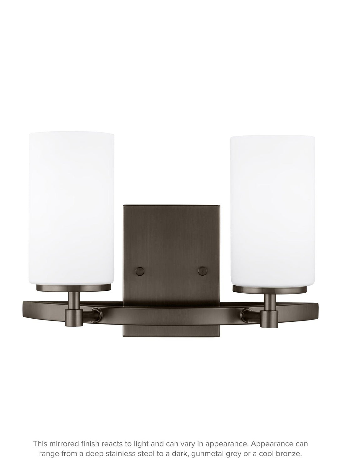 GENERATION LIGHTING, ALTURAS TWO LIGHT WALL / BATH, BATH VANITY LIGHT