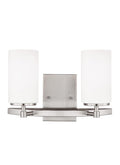 GENERATION LIGHTING, ALTURAS TWO LIGHT WALL / BATH, BATH VANITY LIGHT