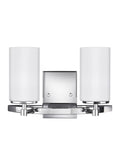 GENERATION LIGHTING, ALTURAS TWO LIGHT WALL / BATH, BATH VANITY LIGHT