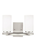 GENERATION LIGHTING, ALTURAS TWO LIGHT WALL / BATH, BATH VANITY LIGHT