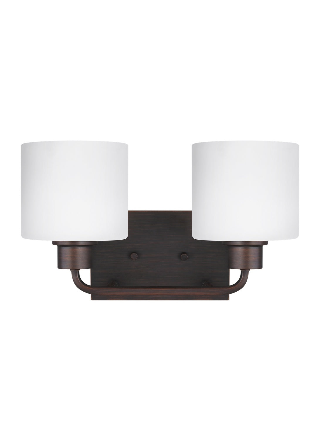 GENERATION LIGHTING, CANFIELD TWO LIGHT WALL / BATH, BATH VANITY LIGHT
