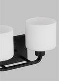 GENERATION LIGHTING, CANFIELD TWO LIGHT WALL / BATH, BATH VANITY LIGHT