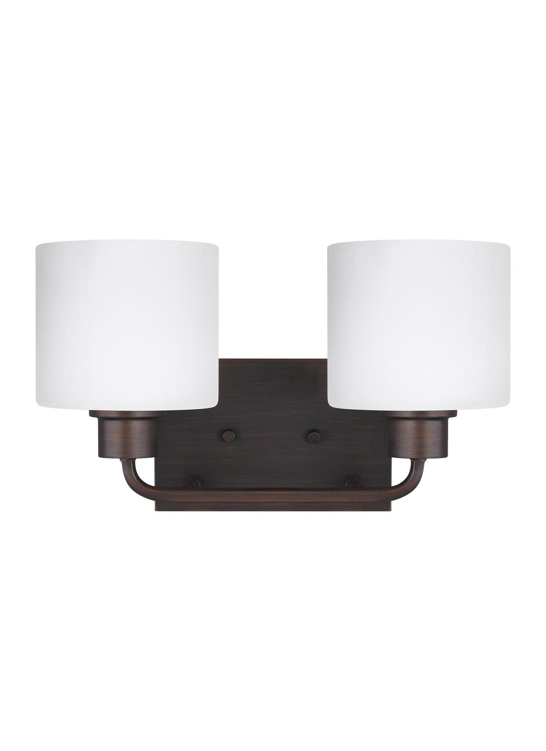 GENERATION LIGHTING, CANFIELD TWO LIGHT WALL / BATH, BATH VANITY LIGHT