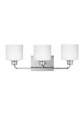 GENERATION LIGHTING, CANFIELD THREE LIGHT WALL / BATH, BATH VANITY LIGHT