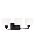 GENERATION LIGHTING, CANFIELD THREE LIGHT WALL / BATH, BATH VANITY LIGHT