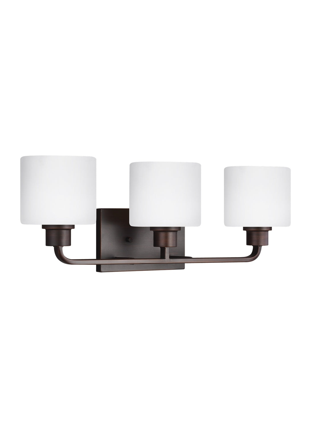 GENERATION LIGHTING, CANFIELD THREE LIGHT WALL / BATH, BATH VANITY LIGHT