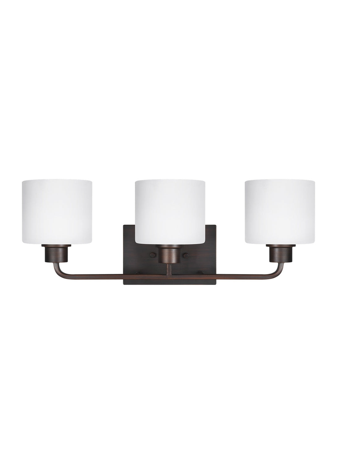 GENERATION LIGHTING, CANFIELD THREE LIGHT WALL / BATH, BATH VANITY LIGHT