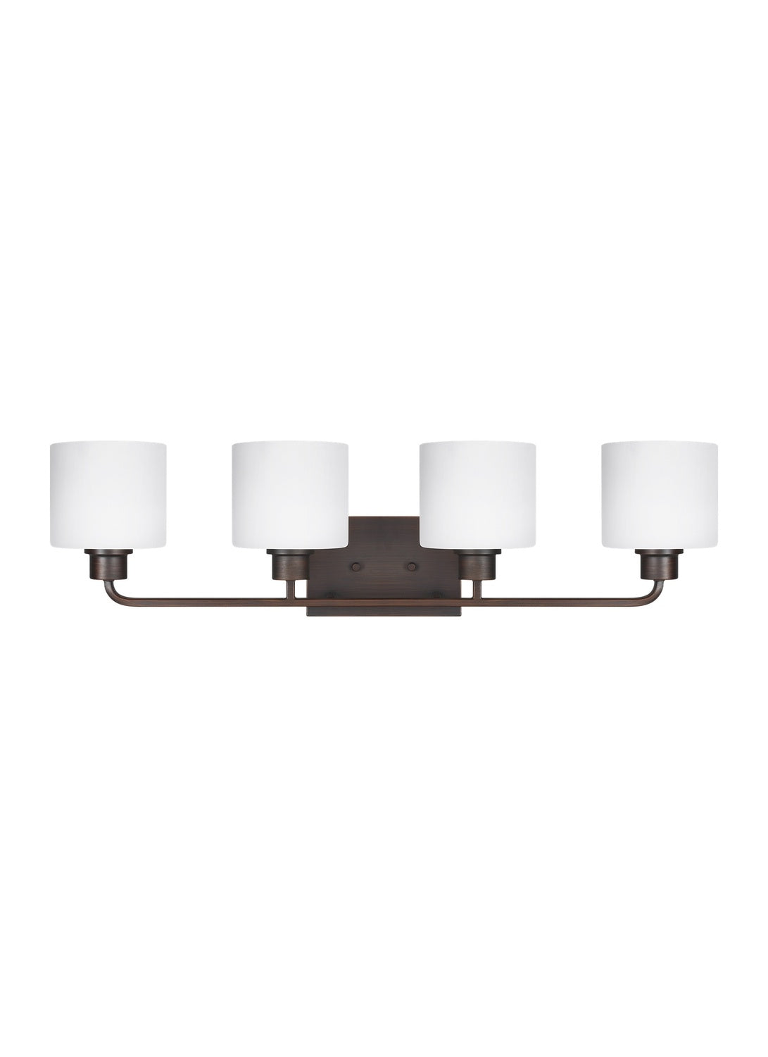 GENERATION LIGHTING, CANFIELD FOUR LIGHT WALL / BATH, BATH VANITY LIGHT