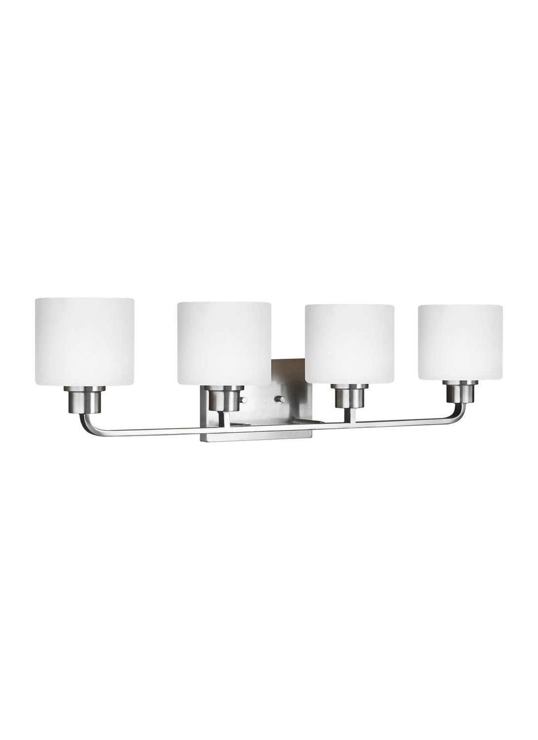GENERATION LIGHTING, CANFIELD FOUR LIGHT WALL / BATH, BATH VANITY LIGHT