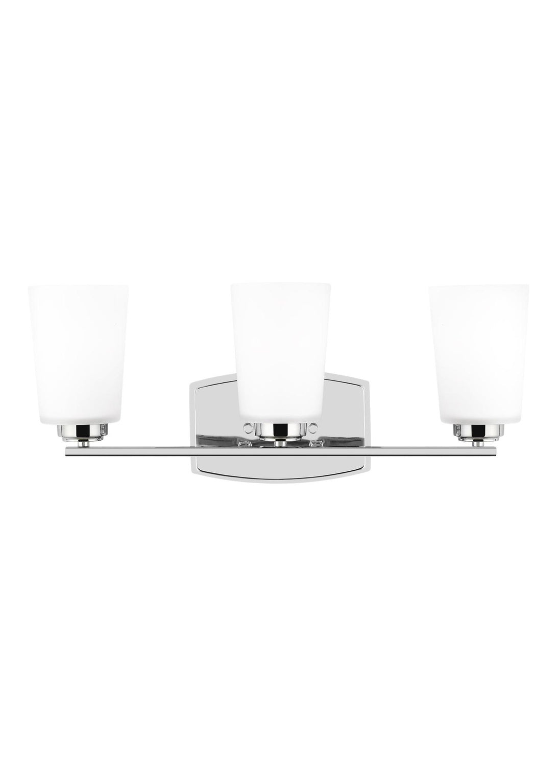 GENERATION LIGHTING, FRANPORT THREE LIGHT WALL / BATH, BATH VANITY LIGHT