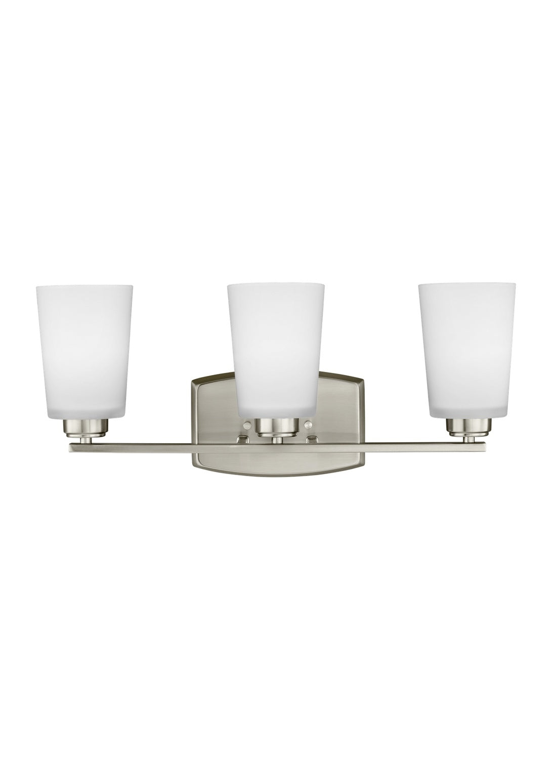GENERATION LIGHTING, FRANPORT THREE LIGHT WALL / BATH, BATH VANITY LIGHT