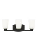 GENERATION LIGHTING, FRANPORT THREE LIGHT WALL / BATH, BATH VANITY LIGHT