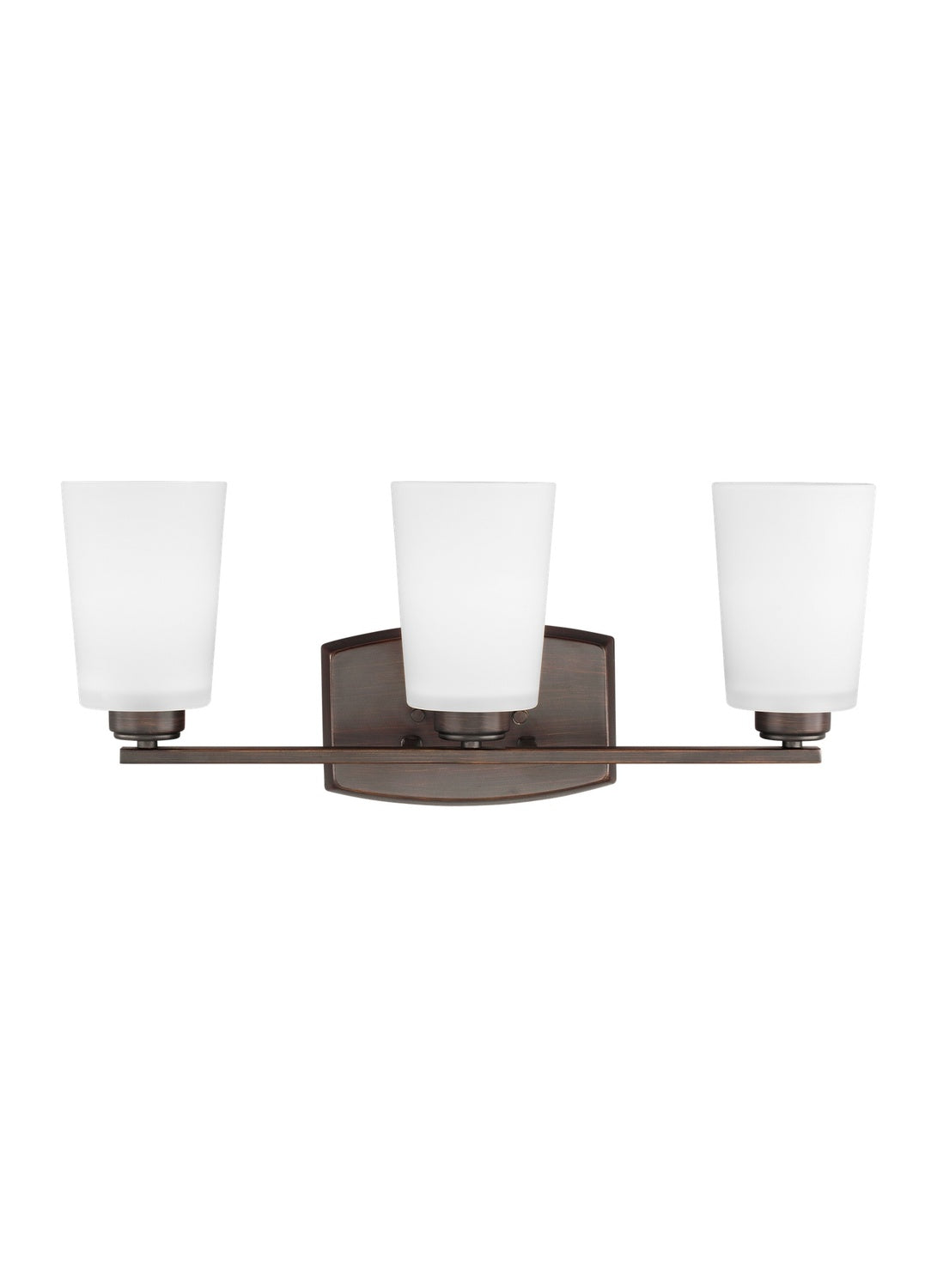 GENERATION LIGHTING, FRANPORT THREE LIGHT WALL / BATH, BATH VANITY LIGHT