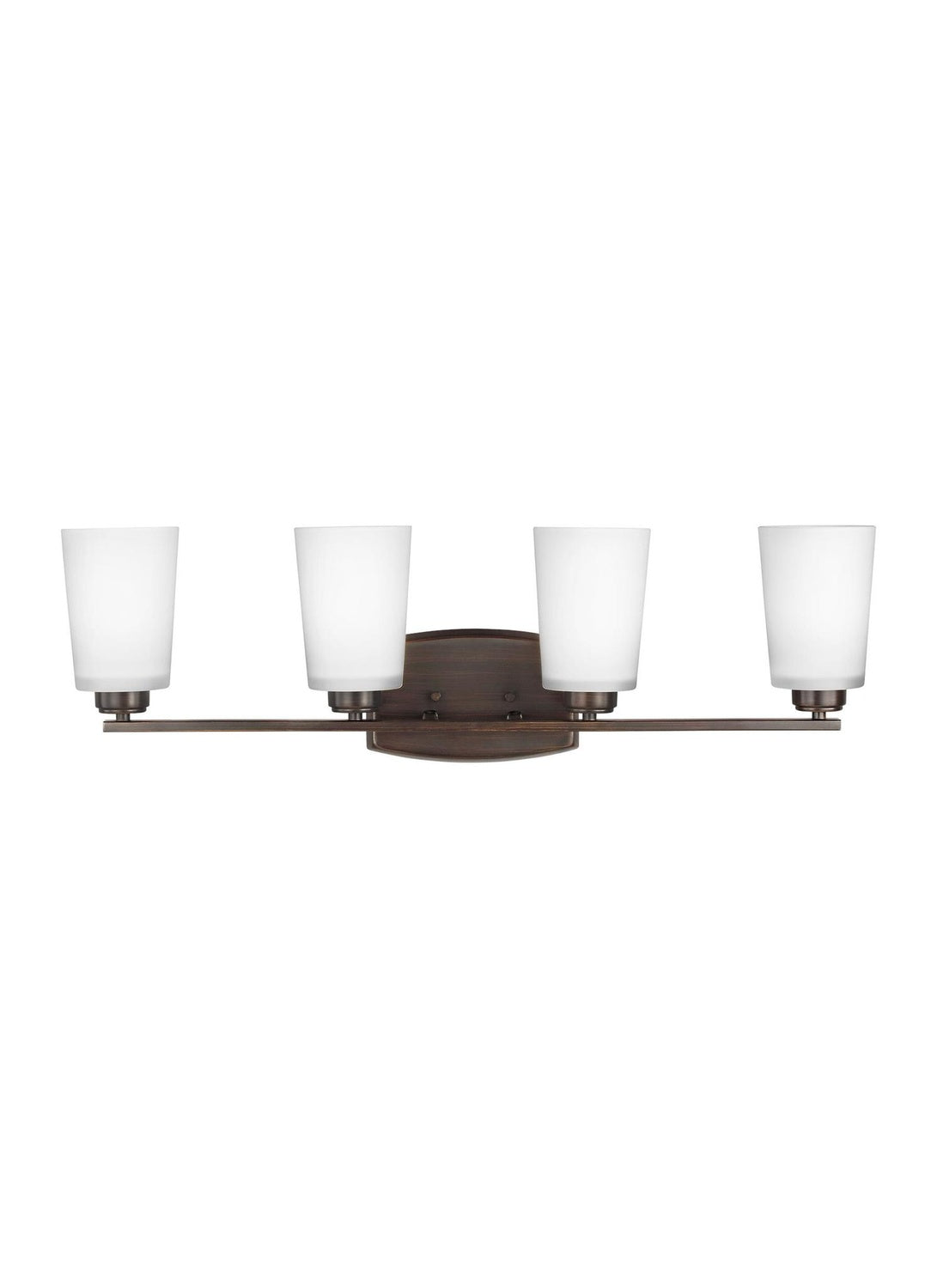 GENERATION LIGHTING, FRANPORT FOUR LIGHT WALL / BATH, BATH VANITY LIGHT