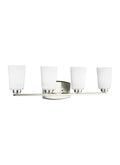 GENERATION LIGHTING, FRANPORT FOUR LIGHT WALL / BATH, BATH VANITY LIGHT