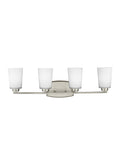 GENERATION LIGHTING, FRANPORT FOUR LIGHT WALL / BATH, BATH VANITY LIGHT