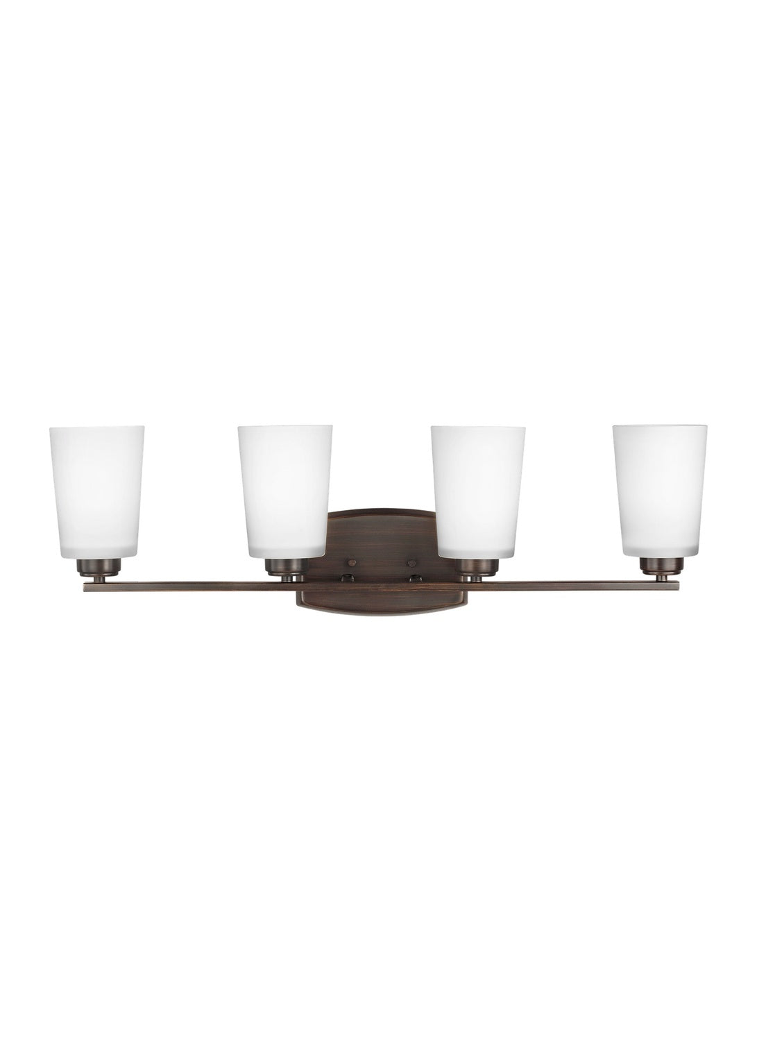 GENERATION LIGHTING, FRANPORT FOUR LIGHT WALL / BATH, BATH VANITY LIGHT
