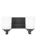 GENERATION LIGHTING, KEMAL TWO LIGHT WALL / BATH, BATH VANITY LIGHT