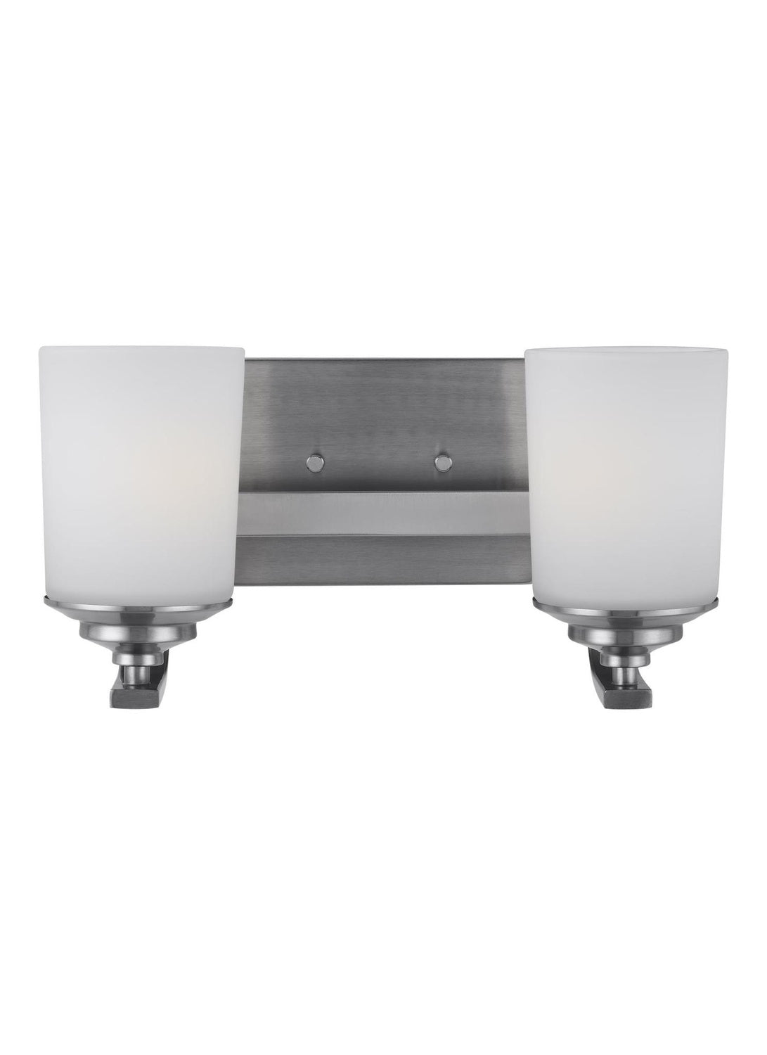 GENERATION LIGHTING, KEMAL TWO LIGHT WALL / BATH, BATH VANITY LIGHT
