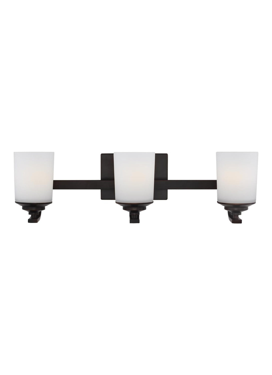 GENERATION LIGHTING, KEMAL THREE LIGHT WALL / BATH, BATH VANITY LIGHT