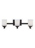 GENERATION LIGHTING, KEMAL THREE LIGHT WALL / BATH, BATH VANITY LIGHT