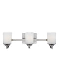 GENERATION LIGHTING, KEMAL THREE LIGHT WALL / BATH, BATH VANITY LIGHT