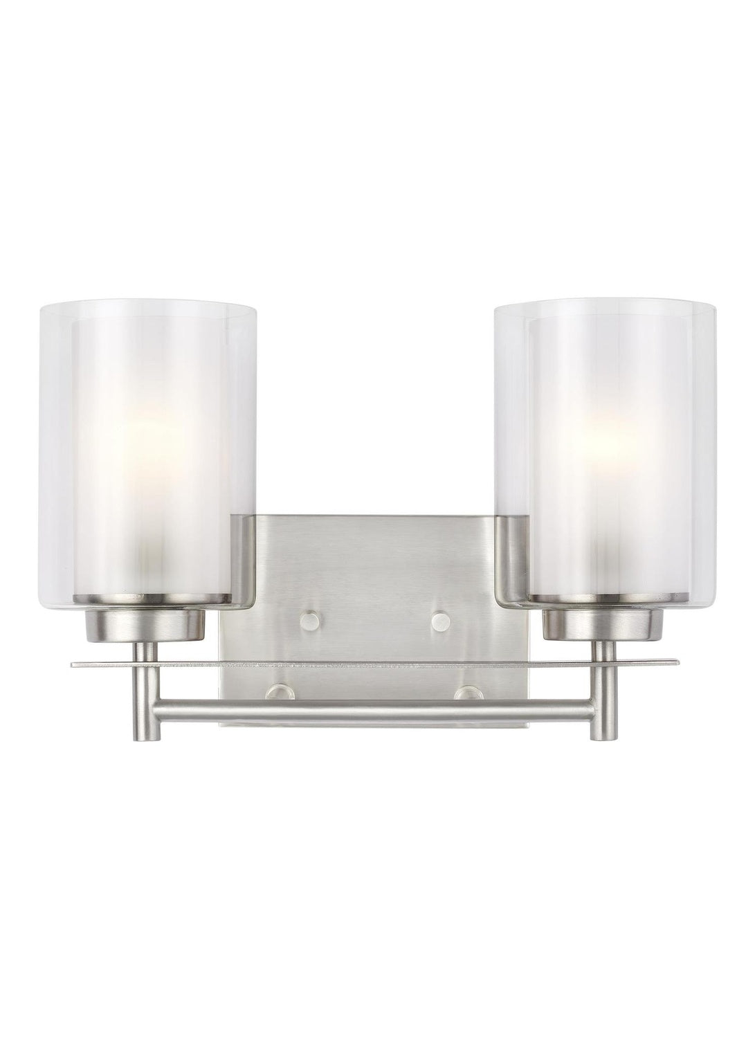 GENERATION LIGHTING, ELMWOOD PARK TWO LIGHT BATH, BATH VANITY LIGHT