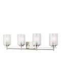 GENERATION LIGHTING, ELMWOOD PARK FOUR LIGHT BATH, BATH VANITY LIGHT