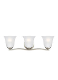 GENERATION LIGHTING, EMMONS THREE LIGHT WALL / BATH, BATH VANITY LIGHT