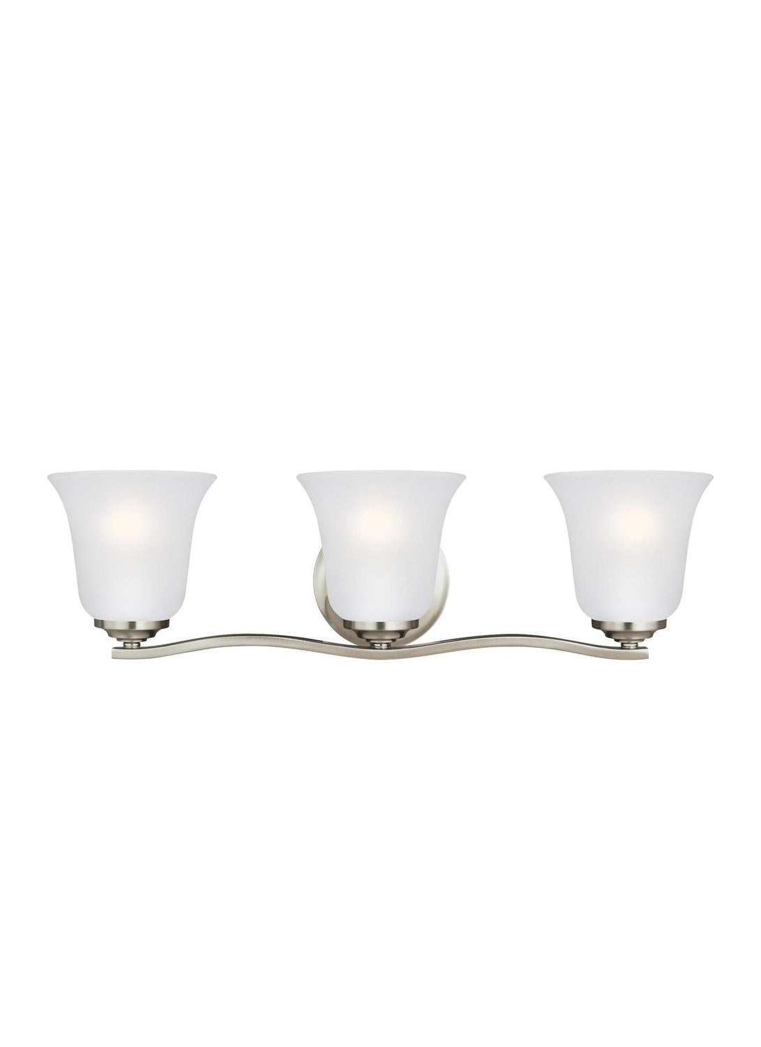 GENERATION LIGHTING, EMMONS THREE LIGHT WALL / BATH, BATH VANITY LIGHT