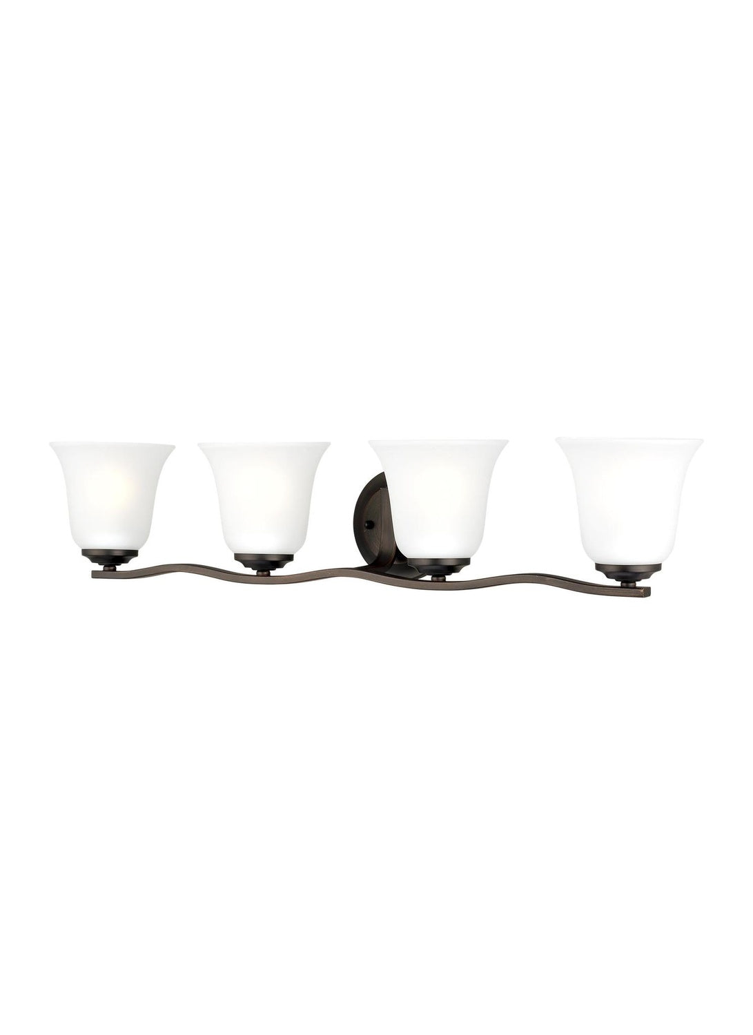 GENERATION LIGHTING, EMMONS FOUR LIGHT WALL / BATH, BATH VANITY LIGHT