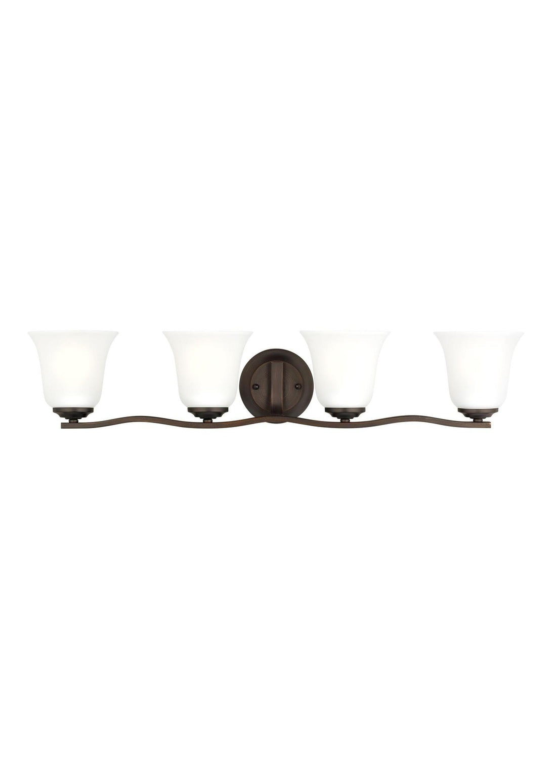 GENERATION LIGHTING, EMMONS FOUR LIGHT WALL / BATH, BATH VANITY LIGHT