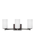 GENERATION LIGHTING, HETTINGER THREE LIGHT WALL / BATH, BATH VANITY LIGHT