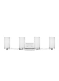 GENERATION LIGHTING, HETTINGER FOUR LIGHT WALL / BATH, BATH VANITY LIGHT