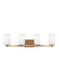 GENERATION LIGHTING, HETTINGER FOUR LIGHT WALL / BATH, BATH VANITY LIGHT