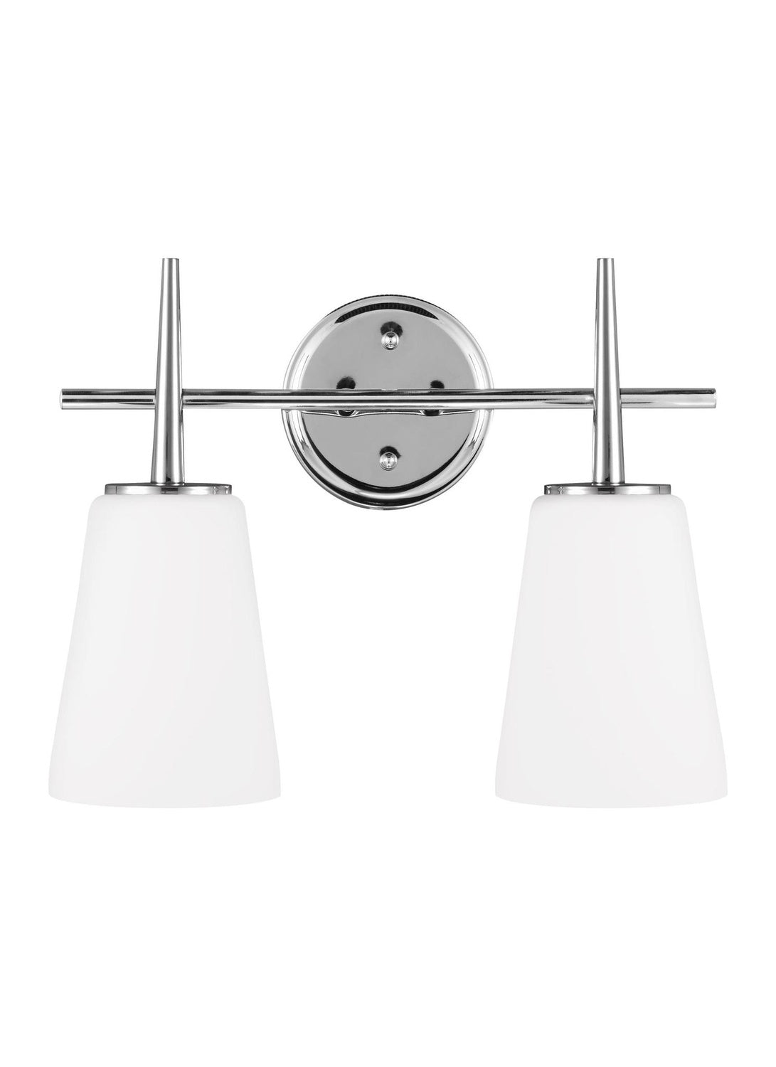 GENERATION LIGHTING, DRISCOLL TWO LIGHT WALL / BATH, BATH VANITY LIGHT