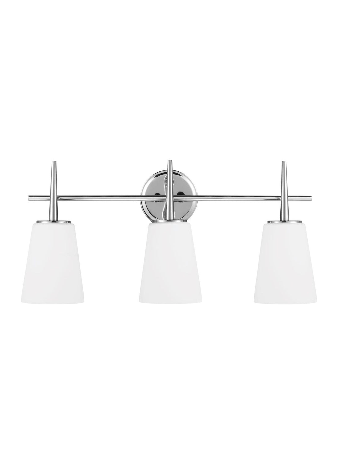 GENERATION LIGHTING, DRISCOLL THREE LIGHT WALL / BATH, BATH VANITY LIGHT