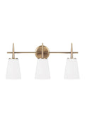 GENERATION LIGHTING, DRISCOLL THREE LIGHT WALL / BATH, BATH VANITY LIGHT