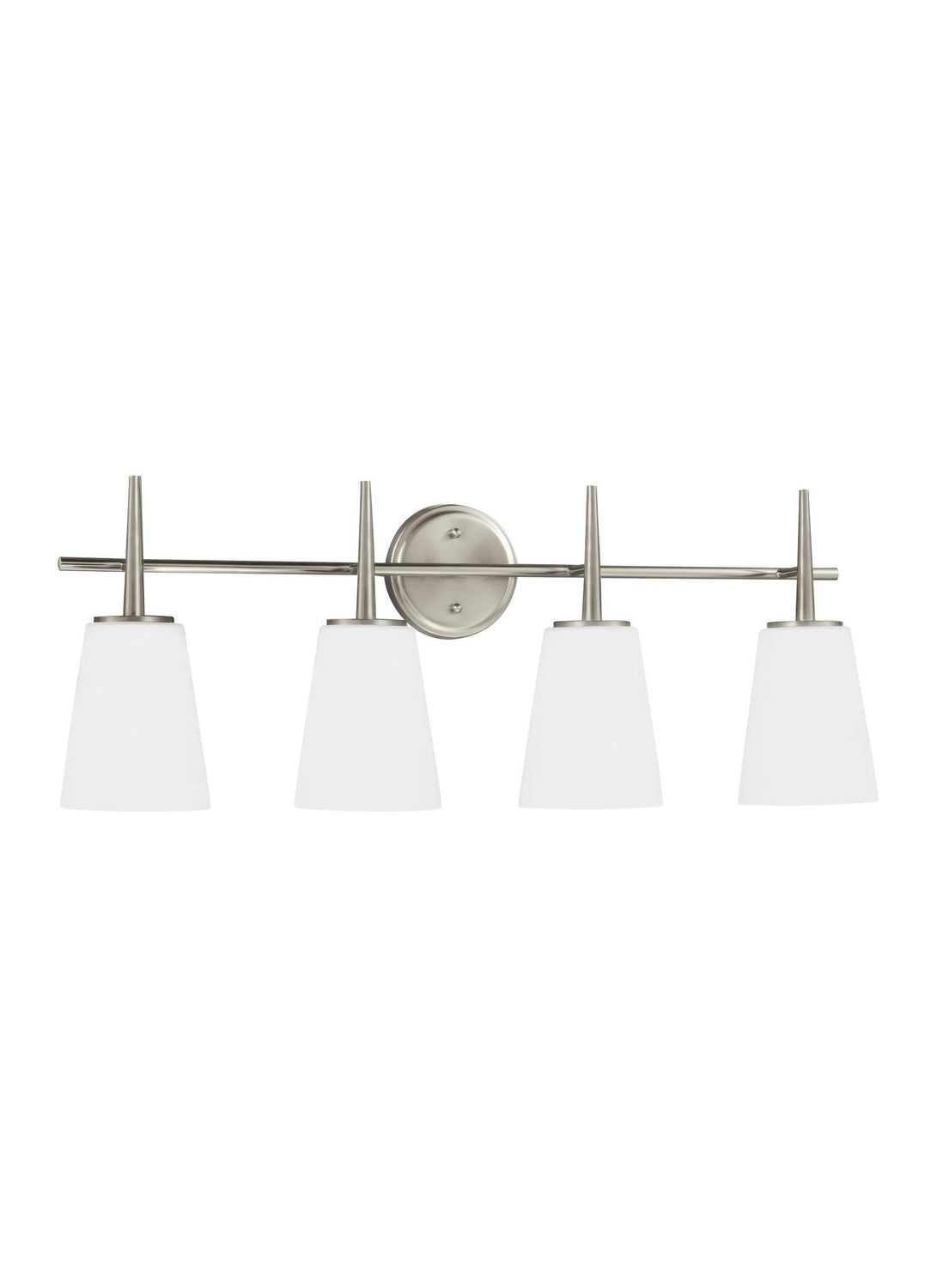 GENERATION LIGHTING, DRISCOLL FOUR LIGHT WALL / BATH, BATH VANITY LIGHT