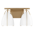 VISUAL COMFORT & CO., NORMAN TWO LIGHT WALL / BATH, BATH VANITY LIGHT