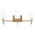 VISUAL COMFORT & CO., OAK MOORE THREE LIGHT WALL / BATH, BATH VANITY LIGHT