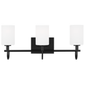 VISUAL COMFORT & CO., OAK MOORE THREE LIGHT WALL / BATH, BATH VANITY LIGHT