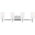 VISUAL COMFORT & CO., OAK MOORE FOUR LIGHT WALL / BATH, BATH VANITY LIGHT