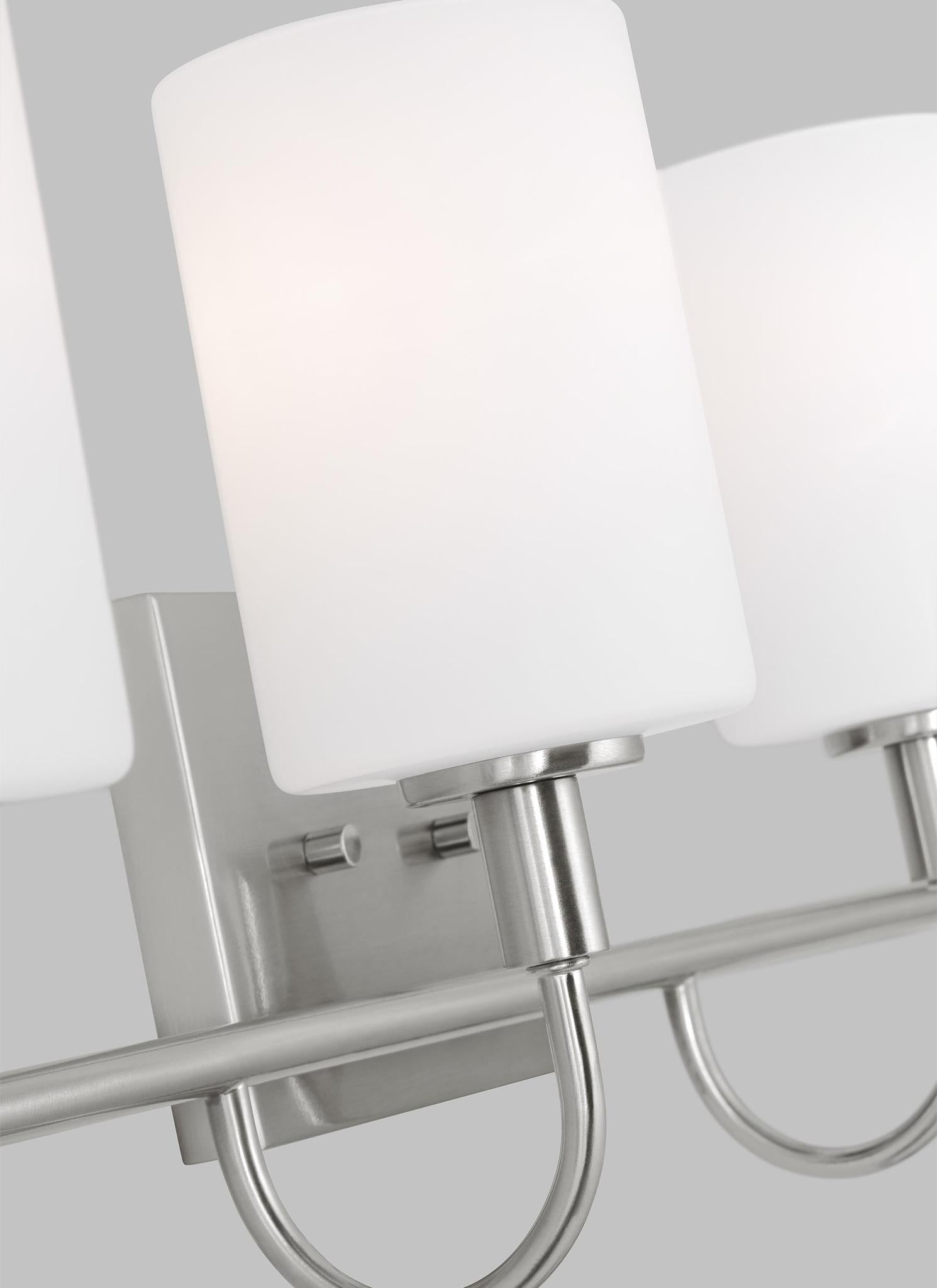 VISUAL COMFORT STUDIO, OAK MOORE FOUR LIGHT WALL / BATH, BATH VANITY LIGHT